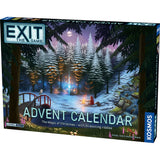 EXIT The Game Advent Calendar packaging with a forest scene and 'Kosmos' branding.