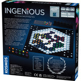 Board game box for 'Ingenious' by Kosmos with game board image and text.