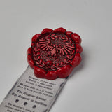 Starforged Purity Seal: Warhammer 40K Emperor Imperial Aquila Pin+Sticker