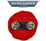 Starforged Purity Seal: Imperial Inquistion Grey Knights Pin+Sticker