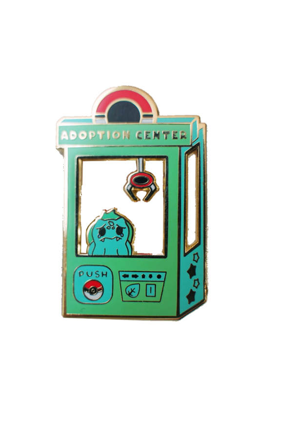 Pokemon: Bulbasaur Adoption Center Enamel Pin