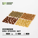 Gamers Grass Tufts: Dry Steppe Set- Wild