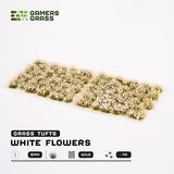 Gamers Grass Tufts: White Flowers- Wild