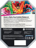 Pokémon trading card game packaging with character illustrations and text.