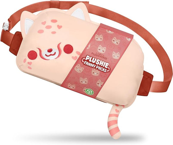 TeeTurtle Plushie Fanny Pack: Wild About You Cheetah