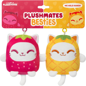 TeeTurtle Plushmates Besties: Purrfectly Sweet