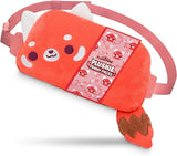 TeeTurtle Plushie Fanny Pack: Cheery Red Panda