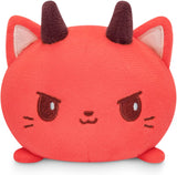 TeeTurtle Plushie Tote Bag: Devilish Kitty