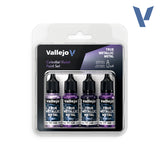 Vallejo True Metallic Metal: Paint Set - Celestial Violet (4)