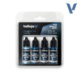 Vallejo True Metallic Metal: Paint Set - Ultramarine Blue (4)