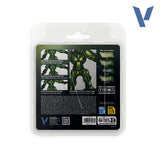 Vallejo True Metallic Metal: Paint Set - Amber Green (4)
