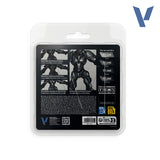 Vallejo True Metallic Metal: Paint Set - Obsidian Black (4)