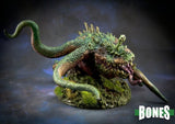  detailed fantasy creature model on a dark background with 'BONES' branding