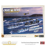Cruel Seas game box featuring German Kriegsmarine Fleet on a naval battle scene.