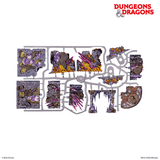 Dungeons & Dragons terrain with decorative elements on a white background