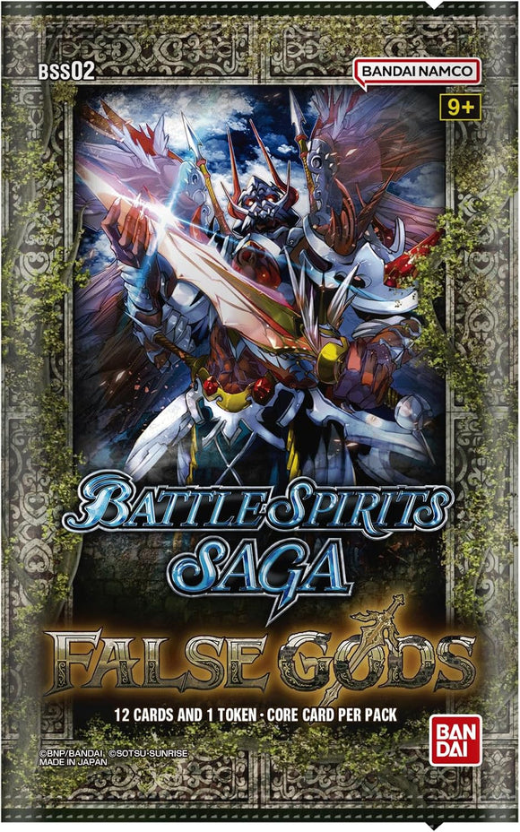 battle spirits saga false gods booster box With a recommended minimum age of 12 years Battle Spirits Saga BSS02 Booster