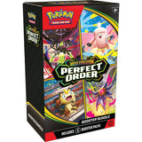 Pokémon Trading Card Game Mega Evolution Perfect Order booster bundle packaging.