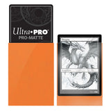 Orange card holder with Ultra Pro branding featuring a dragon illustration on a white background