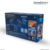 StarCraft tabletop miniatures game Marauder command set packaging on a white background
