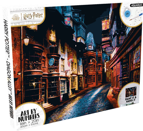Aquarius Art by Numbers: Harry Potter Diagon Alley