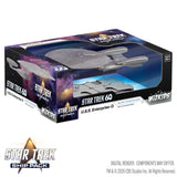 Star Trek U.S.S. Enterprise-D model kit packaging by Wizkids on a white background