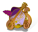 Dungeons & Dragons Role: Bard Enamel Pin