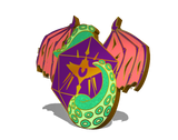 Dungeons & Dragons Role: Warlock Enamel Pin
