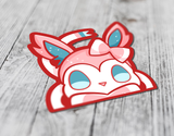 Pokemon: Sylveon Eeveelution Peeker Sticker