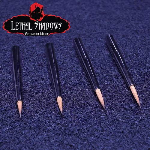 Lethal Shadows: Kolinsky Sable Scythe Blades - Starter Pack