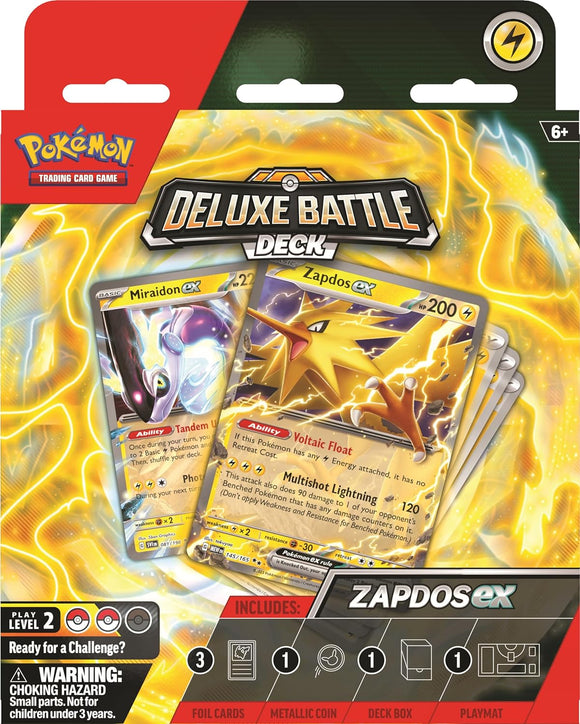 Pokemon: Ex Deluxe Battle Deck - Zapdos ex