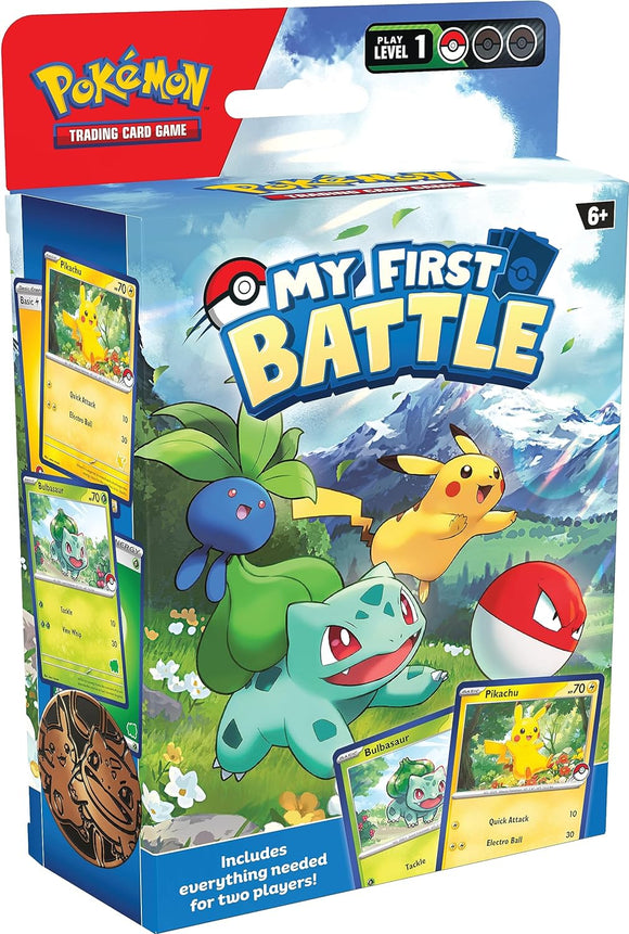 Pokemon Starter Set: My First Battle - Pikachu & Bulbasaur