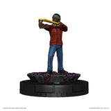 Statue of a character from 'Stranger Things' holding a baseball bat on a white background