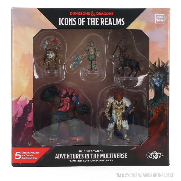 D&D: Icons of the Realms: Planescape: Adventures in the Multiverse Limited Edition Boxed Set