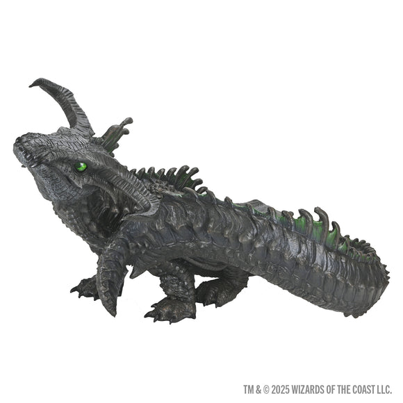 Dragon creature figurine on a white background