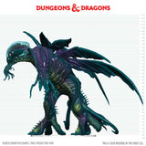 Fantasy Chthulu figurine with 'Dungeons & Dragons' logo above on a white background