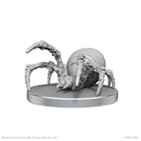 Unpainted spider-like creature model on a gray base with 'Pazco' branding.