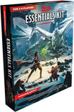 Dungeons & Dragons Essentials Kit packaging with characters and dragon illustration
