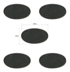 Citadel: 60x35mm Oval Bases (5)