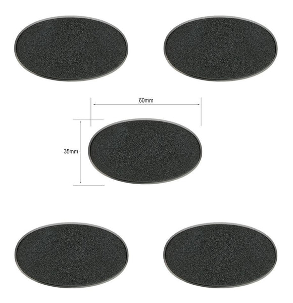 Citadel: 60x35mm Oval Bases (5)