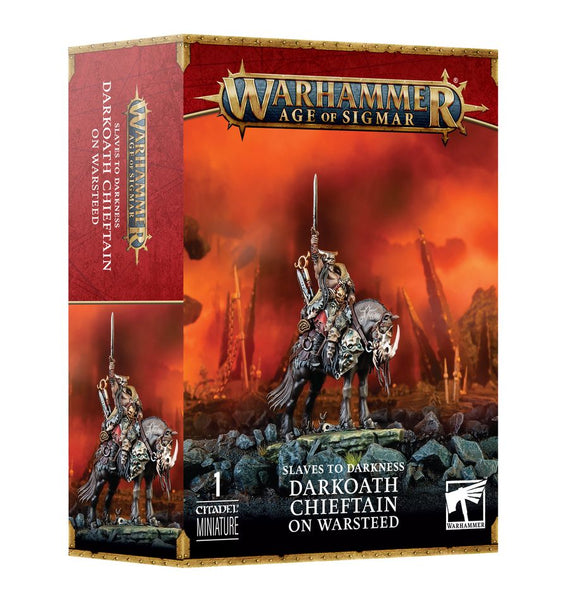Warhammer: Slaves to Darkness – Darkoath Chieftan on Warsteed
