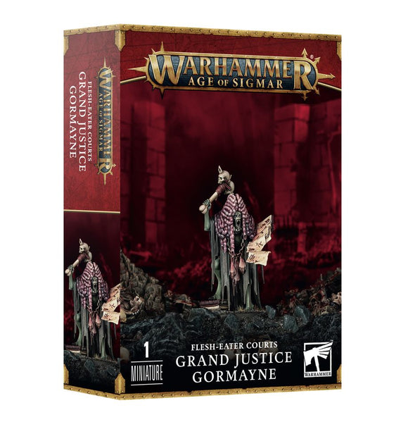 Warhammer: Flesh-eater Courts - Grand Justice Gormayne
