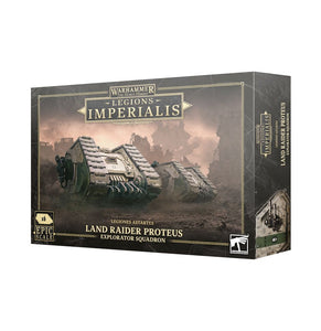 Warhammer Legions Imperialis: Legiones Astartes Land Raider Proteus Explorator Squadron