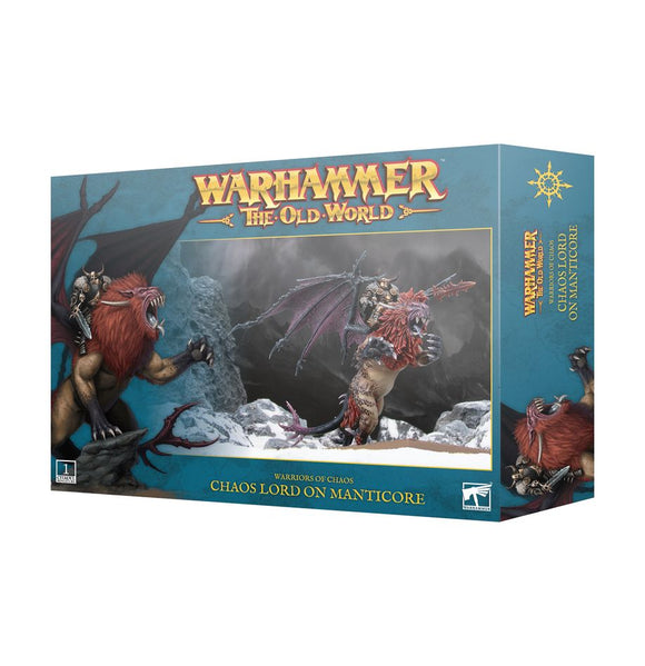 Warhammer: The Old World - Warriors of Chaos - Chaos Lord on Manticore