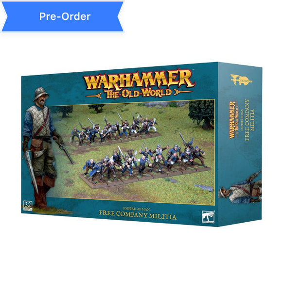 Warhammer: The Old World - Empire of Man - Free Company Militia