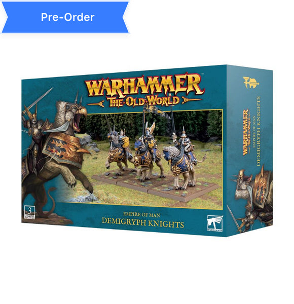 Warhammer: The Old World - Empire of Man - Demigryph Knights