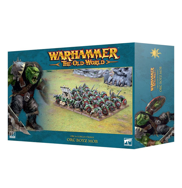 Warhammer: The Old World - Orc & Goblin Tribes - Orc Boyz Mob