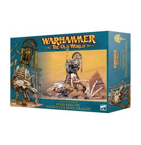 Warhammer: The Old World - Tomb Kings of Khemri - Tomb King on Necrolith Bone Dragon