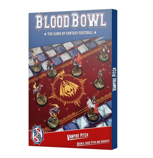 Blood Bowl: Vampires Pitch – Double-sided Pitch and Dugouts Set