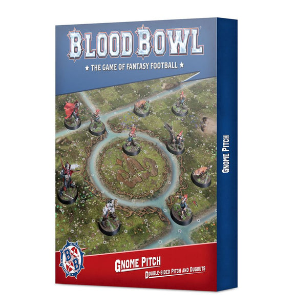 Blood Bowl: Gnome Pitch – Double-sided Pitch and Dugouts Set