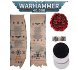 Starforged Purity Seal: Black Templars Cross Pin+Sticker